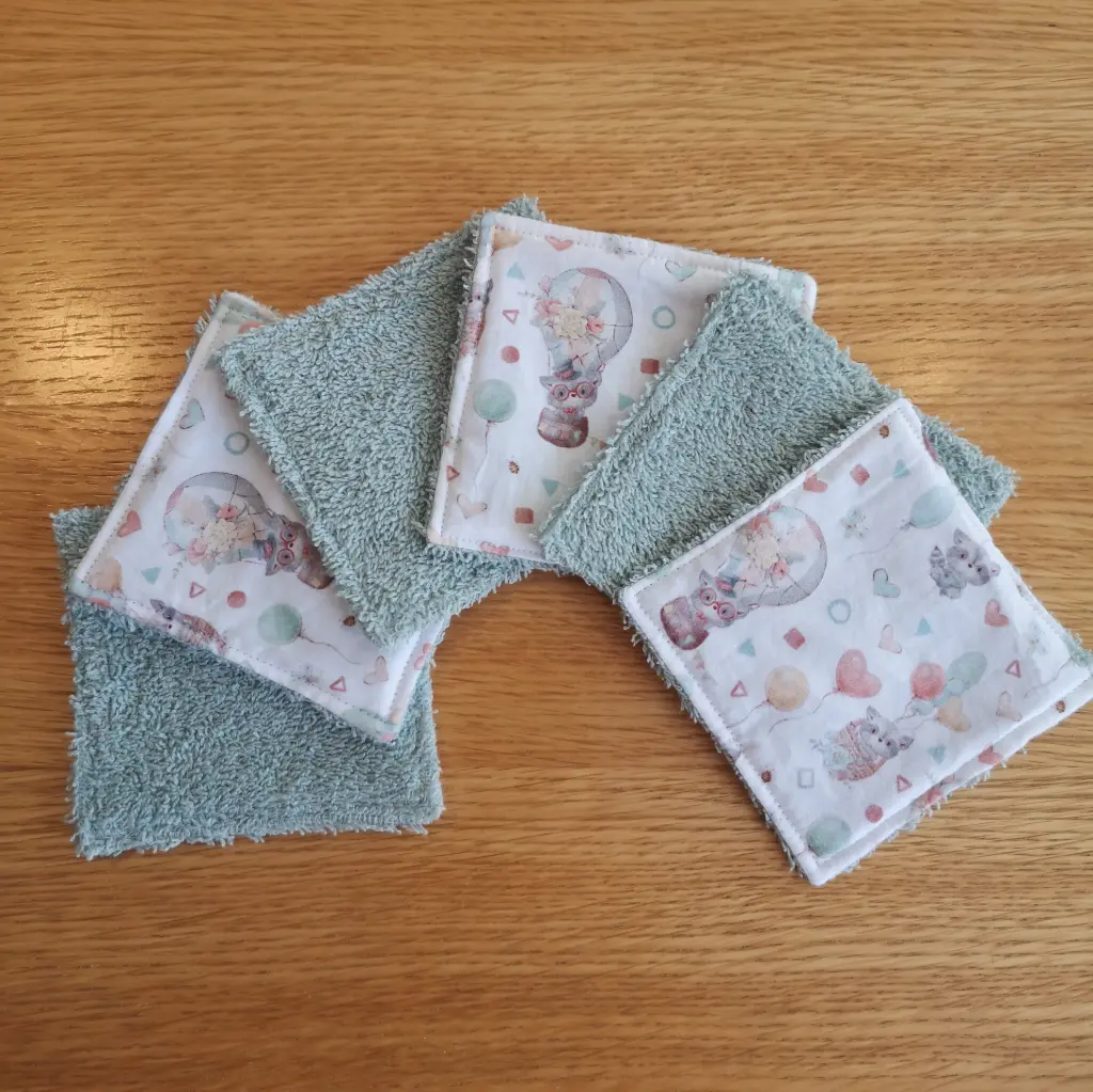 Lingettes - montgolfières