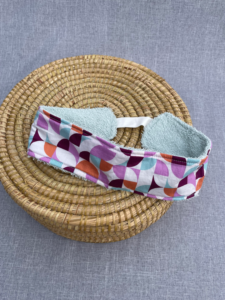 Bandeau - demi-cercles/bleu