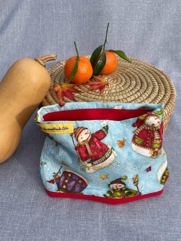 Snood "bonhomme de neige" #2