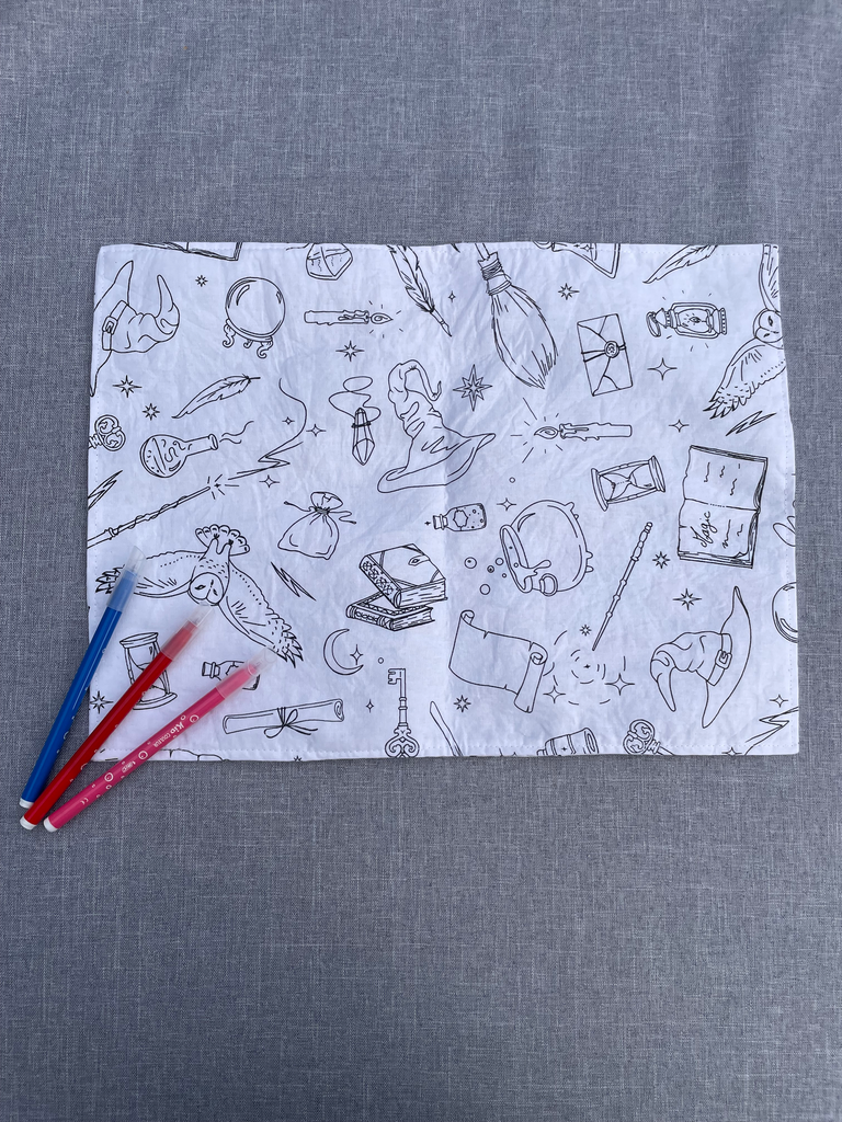 Set de table - magie et dinosaures