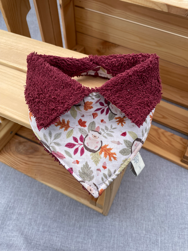 Bandana à col - hérissons