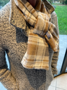 Écharpe beige