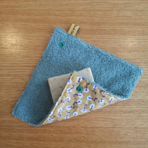 Pochette à savon - fleurs