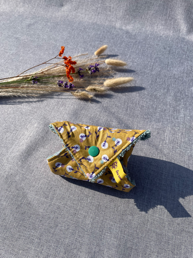 Pochette à savon - fleurs