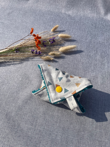 Pochette à savon - triangles