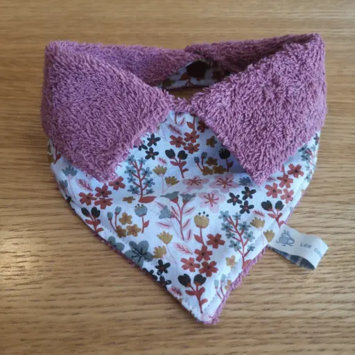 Bandana à col - fleurs
