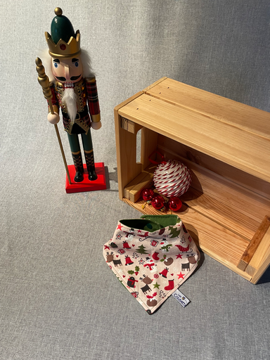 Bandana "Noël" vert