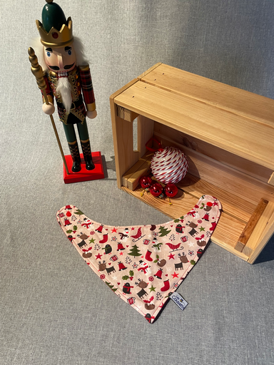 Bandana "Noël" rouge